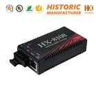Switch Support Auto Switch Between Parallel And Cross Lines Support 100Base-Tx/Fx Port Rj45 Sc Convertor