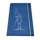 Wholesale Top Quality Eco-friendly Customized Felt Notebook Diary Book Cover