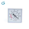 Square vacuum pressure gauge