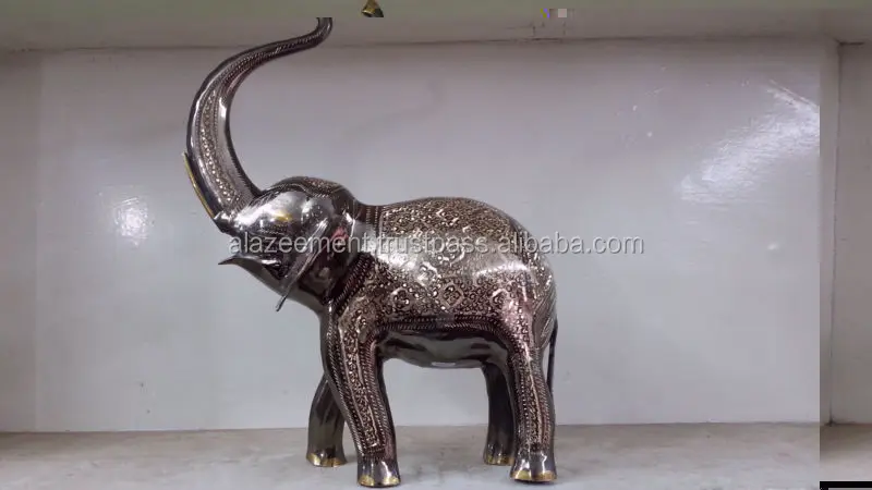 Forma de elefante de Bronze Artesanato Paquistão Artisitc/artesanato De Bronze/Bronze