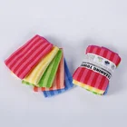 microfiber 100%polyester kitchen towel cleaning cloth dish washing towel cheaper cloth