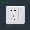 Unique Design Hidden 5Pin Socket With Push ON OFF switch