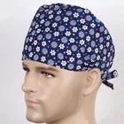 Latest Design Wholesale Unisex Adjustable Printed Hospital Medical Nurse Scrub Surgical Hat