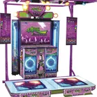 Indoor Amusement coin operated dance super station arcade music and dance game machine for sale
