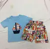 Run fast Summer cool clothes sets for boys and girls RTS clothes