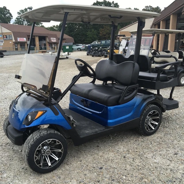 Latest style battery operated hunting golf carts with 2+2 seat for sale