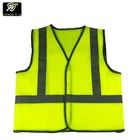 HI VIS lime green reflective vest for kids outdoor safety kids vest