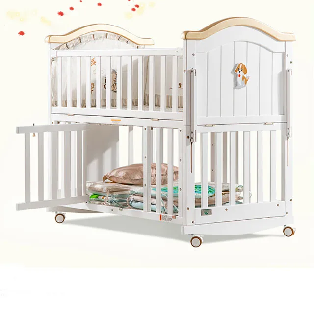 2018 Unique Baby Products Wooden Baby Crib Factory Price Baby