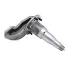 Factory price custom heavy duty forging trailer axle spindle