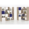 Wholesale custom made modern white bookshelf / bookcases