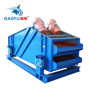 High frequency dewatering vibrating screen for sand