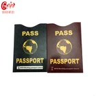 Visa Credit Card RFID Blocker Sleeves / RFID Passport Secure Sleeve / RFID Blocking Sleeve Aluminum Protector