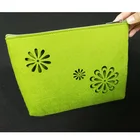 Daily Used Fashion Hollow Pattern Nonwoven Felt Hand Bag for Women