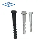 Rail Sleepers Screw Spike Use With Railway