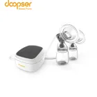 Baby breastfeeding products factory wholesale double electric breast pumps for sale with led touch panel