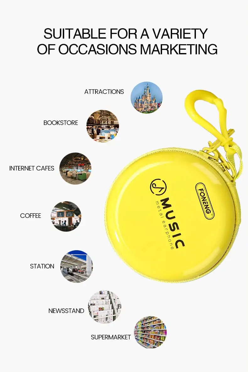 FONENG T8 New Products 2019 Mobile Sport Wired Earphone In ear Earphones - ANKUX.COM
