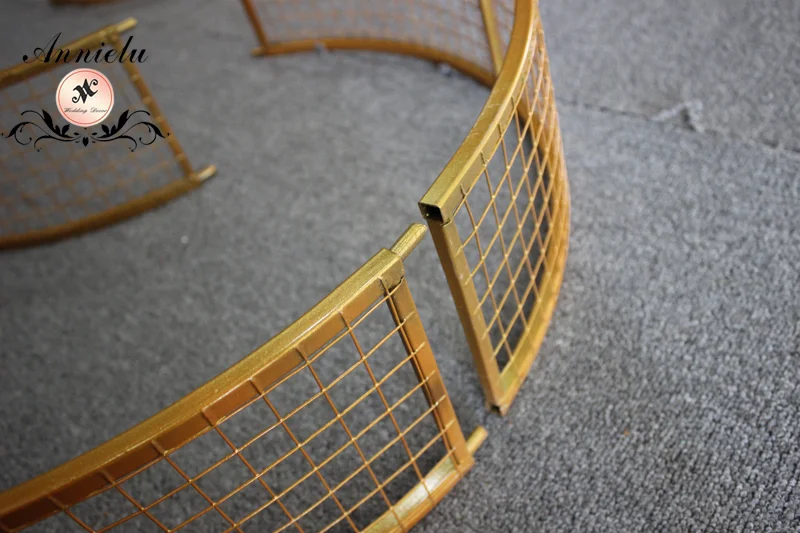 Wedding Decoration Iron curve shape Flower Stand Backdrop Wedding Centerpieces