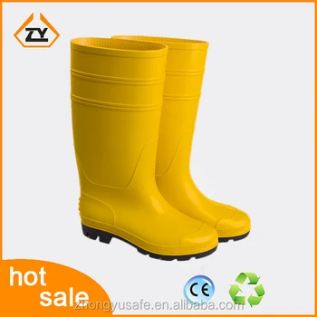 Water-proof PVC Tall Gum Boots, Safety 