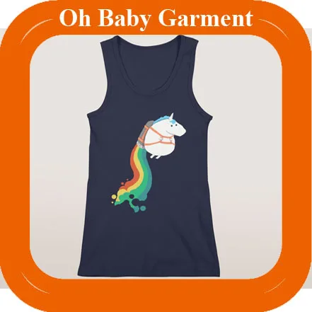 Nanchang Ohyoung Garment wholesale top quality custom printing kids vest, children's sleeveless gym wear, Hot selling tank top