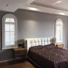 New Model American Wooden Sun Shading Painted Plantation Shutter