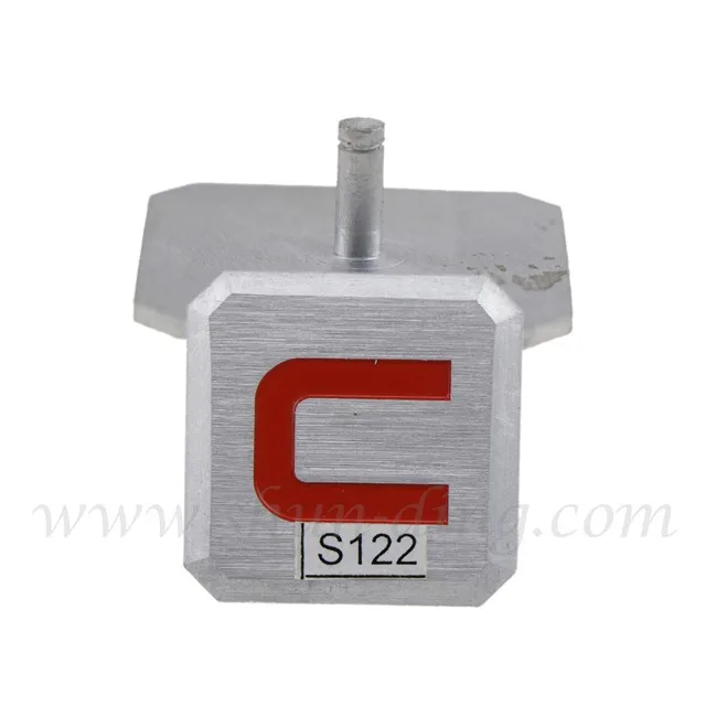 customized 3d engraved lacquered metal nameplate for doorbell