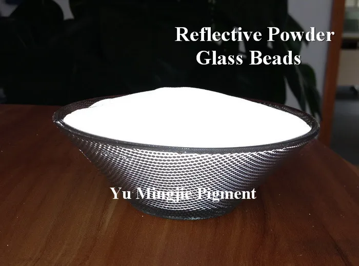 High Retro Reflective Powder Glass Beads,White Reflective Glass Powder