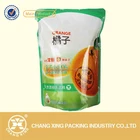 OEM liquid stand up packaging plastic bag/ laundry detergent bag/ washing powder packaging bag