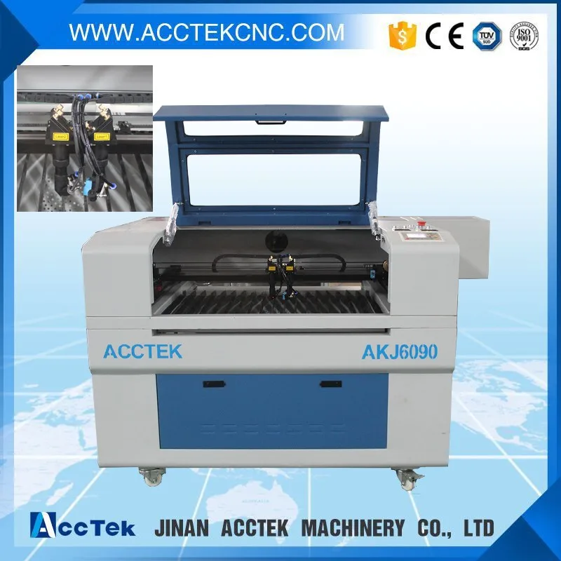 6090 cutter co2 laser cutting machines for nonmetal cutting made in china