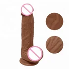 21cm Real Touch Feeling Soft Cock Realistic Women Sex Toy Dildos Silicone Fake Penis Dildo
