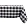 Check Plaid Rectangle Tablecloth for Family Dinners or Gatherings