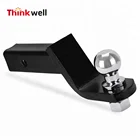 2" Tow Bar Tongue Hitch Trailer Hitch Ball Mount