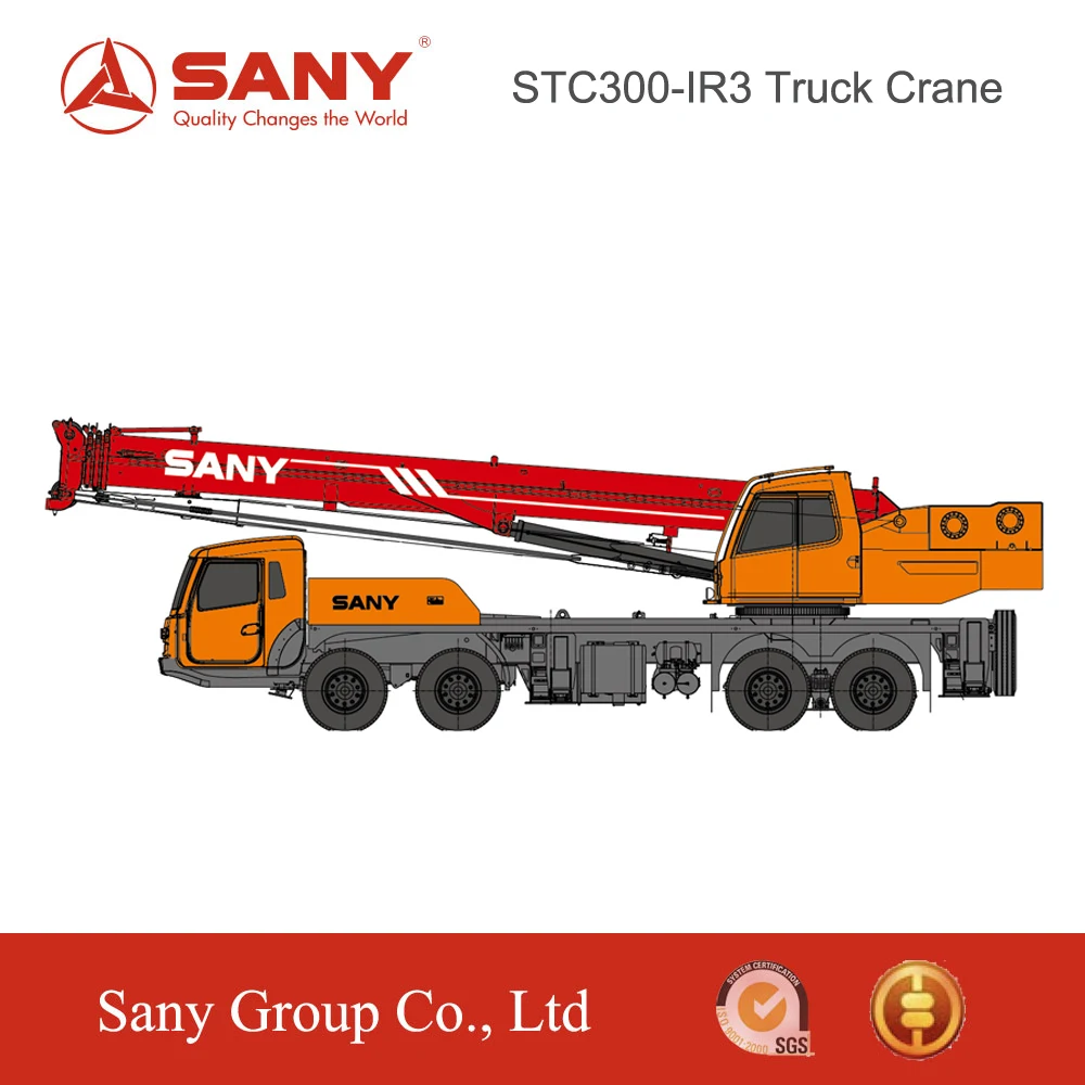 sany stc300 ir3 30 tons eco friendly sany truck crane of hoist