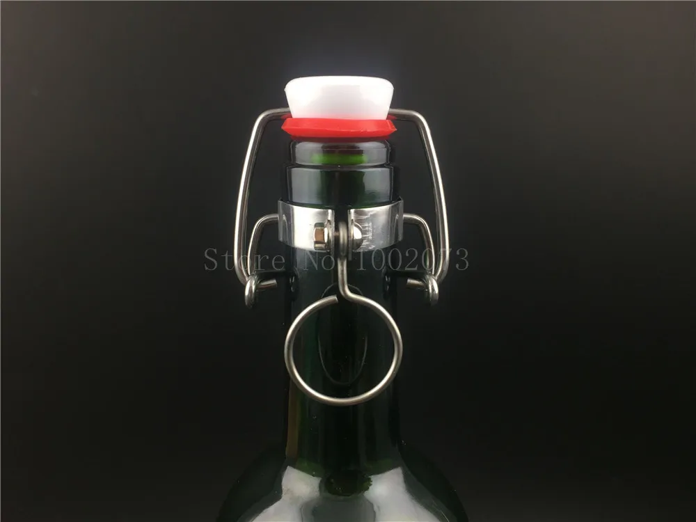 12PCS Ez Cap Flip Top Stopper Root Beer Bottles Replacement Swing Tops Homebrew Brewing Wine Stoppers (2)