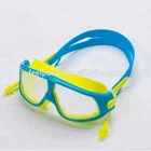 Large Frame Waterproof Anti Fog Kids Swim Goggles