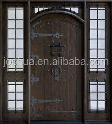 Rustikalen Erle/kiefer Holz Eingangstür - Buy Astig Erle Außentür