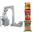 Puffed snack popcorn packing machine with automatic volume measuring device