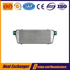 Alumunum plate bar intercooler for hyundai