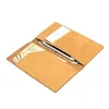 OEM order 100% cowhide travel accessories ID card passport cover promotion passport holder