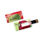 Custom logo printing Mini rectangle card usb flash drive 2gb,4gb 8gb,16gb,32gb