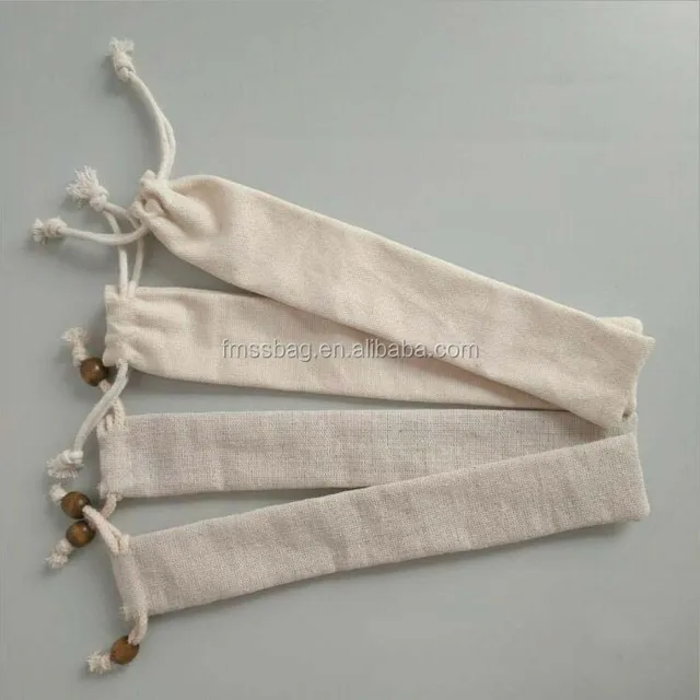 drawstring bag cotton linen canvas drawstring gift pouch