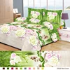 custom woven fabric 100% polyester disperse printing hotel bed sheets for home textiles