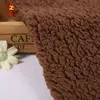 China textile market polyester thick fleece fabric rolls