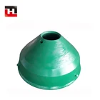 GP550 Manganese steel crusher spare parts concave and mantle