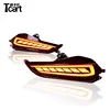 Tcart Two-function one-hearted rear bumper light ABS material new design and long lasting 45w 12v 4A auto rear fog lamp