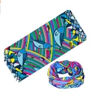 hot sell USA absorbent cotton Outdoor Headgear Seamless Headwear Scarf Cycling Sport Headband Balaclava