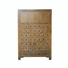 Pine Furniture Pine Antique Cabinet Antique Chinese Solid Wood Pine Medicine Cabinet Furniture For Stores