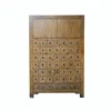 antique chinese solid wood pine medicine cabinet, furniture for stores