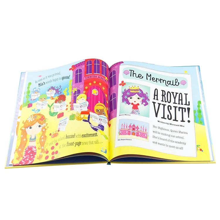 children colorful hardcover story book printing in shenzhen