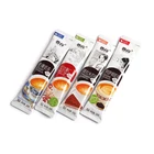 Custom Soy Milk Powder Packing material sachet, cereal bar packaging foil fin/lap seal bag