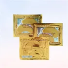 Private Label Korea Cosmetic Anti Aging Crystal 24K Gold Powder Gel Collagen Eye Masks